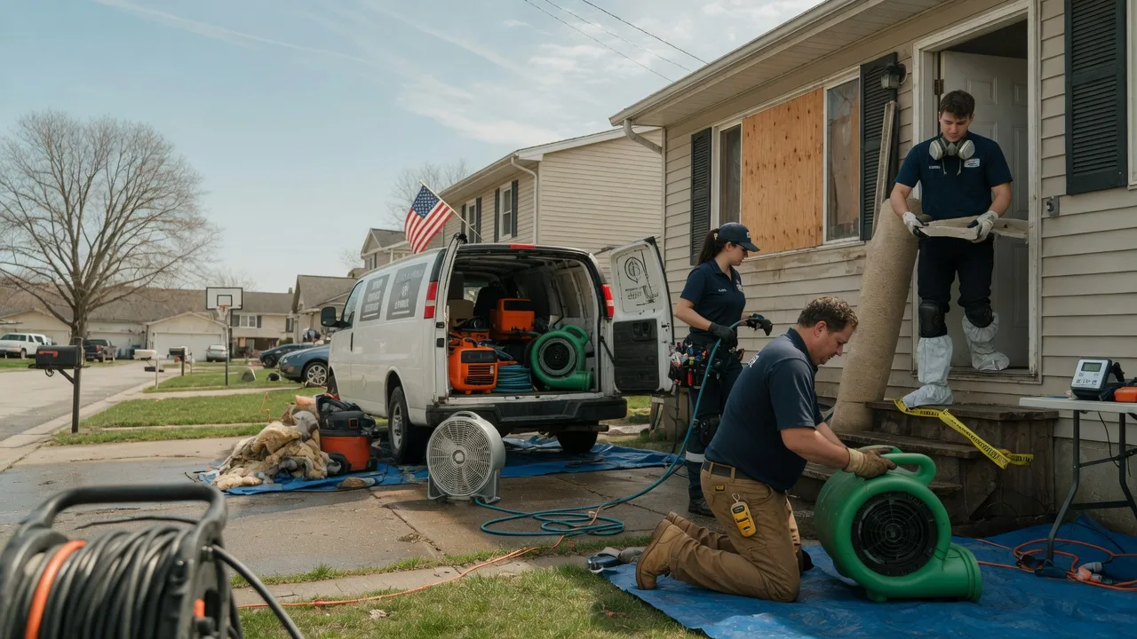 Water Damage Restoration in Millbury, OH near me